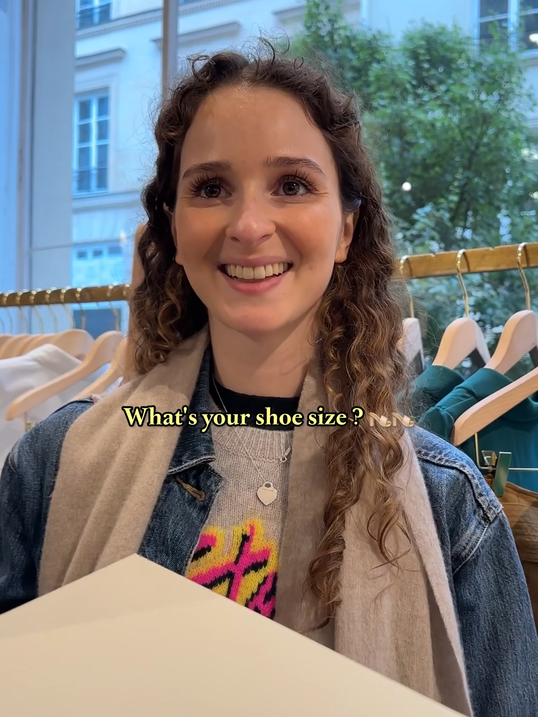 Challenge: what's your shoe size? 🥰 #sezane #game #jeu #gift #cadeau