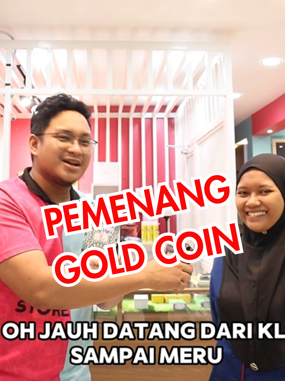 datang ke meru nak pergi open house je, lepastu singgah beli barangan gadget di yayayee store dan terus dapat menang gold coin! best gila kan? di yayayee store ni memang banyak gila benefits. rugi korang tak shopping di yayayee store tau!