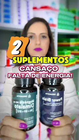 Sofrendo com o cansaço e a falta de energia? 😓 Conheça os 2 suplementos naturais que promovem um bem-estar completo para seu corpo e mente. 🧠 ⚠️ Aproveite o maior desconto do ano 😱 🎉Escreva ANIVERSÁRIO nos comentários para receber os nossos super descontos! 🎈 #suplemento #saude #cansaco #bemestar #power #magnesio 