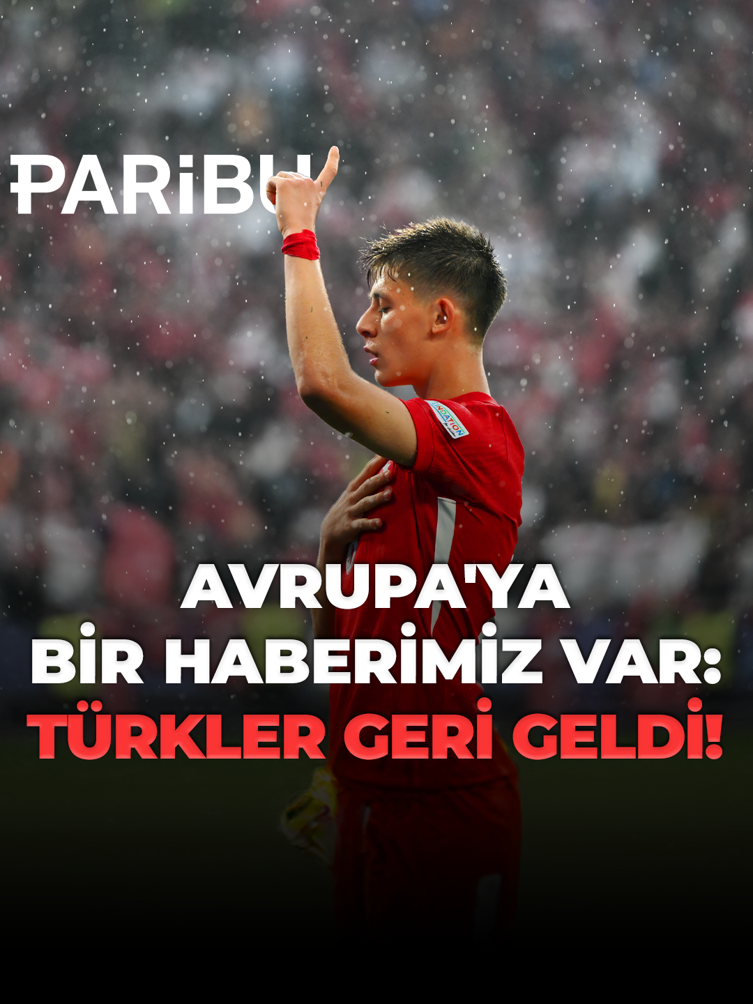 🇹🇷 Avrupa'ya 1 yeni mesaj: Türkler geri geldi! #gdhspor @paribucom #EURO2024 #bizimçocuklar #amillitakım #gürcistan