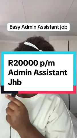 Admin Assistant job in Johannesburg #SAMA28 #tiktoksouthafrica #southafrica #tiktoksa #jobshiringnowinsouthafrica #interviews #
