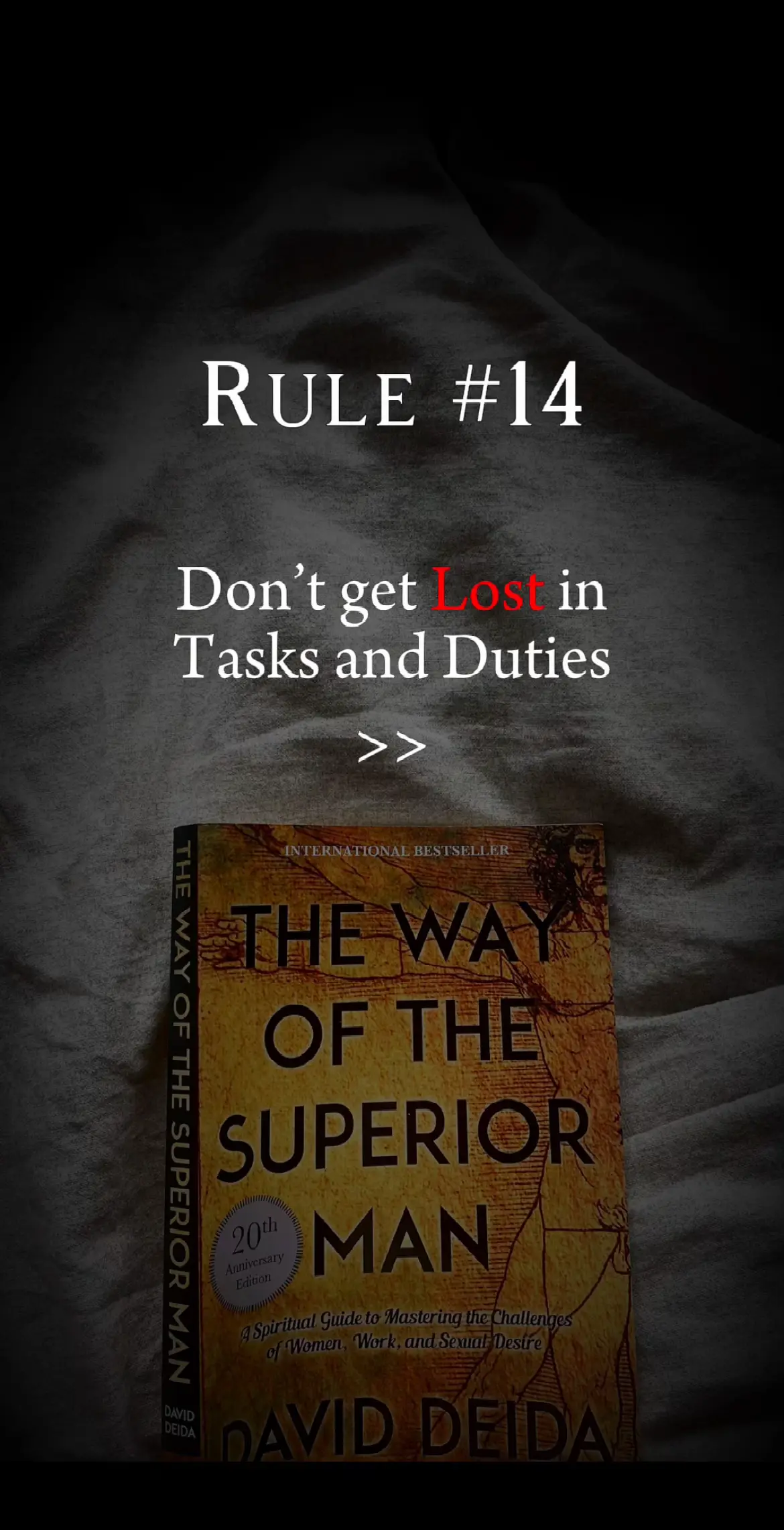 #bookrecommendations #psychology #selfhelpbooks #humanpsychology #humanbehavior #selfimprovementbooks #knowledge #mindset #thewayofthesuperiorman #superiorman #daviddeida #masculinity #prestigeminds 