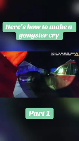 Here’s how to make a gangster cry. #fyppppppppppppppppppppppp #cops #fy 