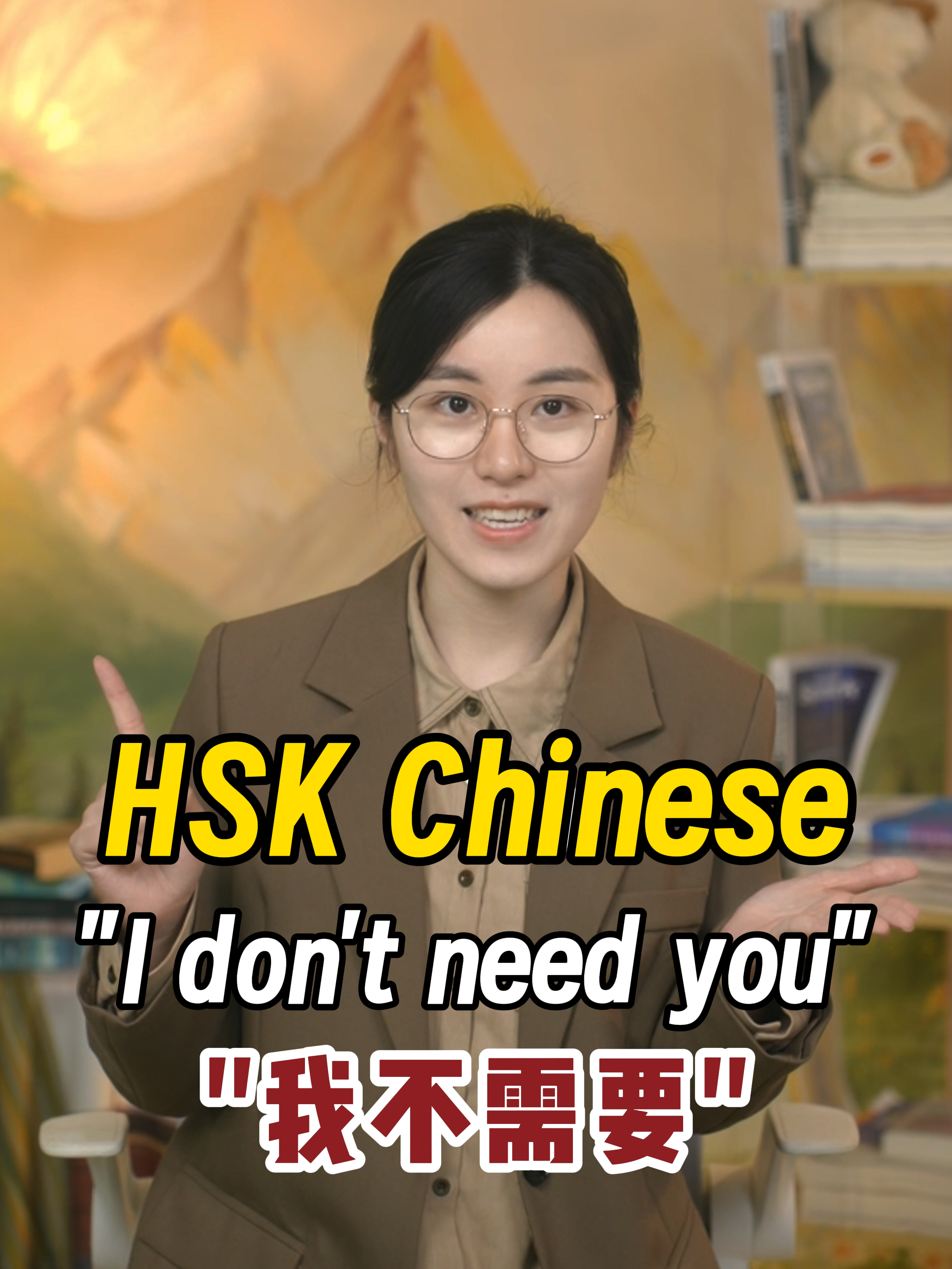 Chinese is super easy! Let's learn some HSK Chinese.#hsk #chineseteacher #learnchinese #chinese #mandarin #learnmandarin #chinesetiktok #edutok