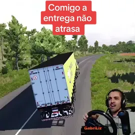 Comigo as entregas não atrasam. #jogo #game #gamer #caminhao #truck #eurotrucksimulator2 