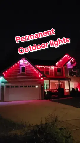 These lights have held up great so far #outdoor #lights #goveepermanentoutdoorlight #gobuildstuff 