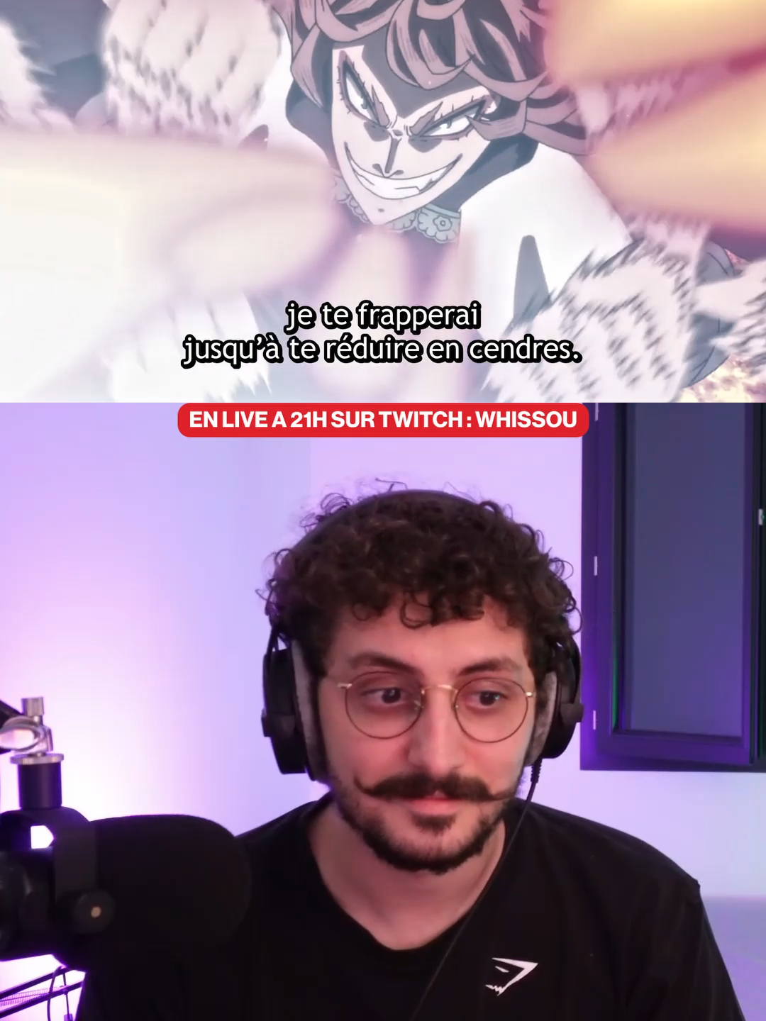 Twitch : Whissou ! 21h ! #blackclover #asta #yuno #Noelle #noellesilva #mereoleon#fuegoleon#Yami#yamisukehiro#julius#JuliusNovachron#licht #animereaction #reaction