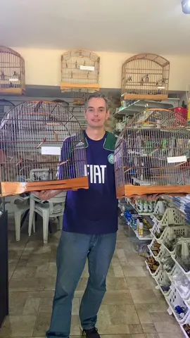 Gaiolas Novas #passarinho #aves 