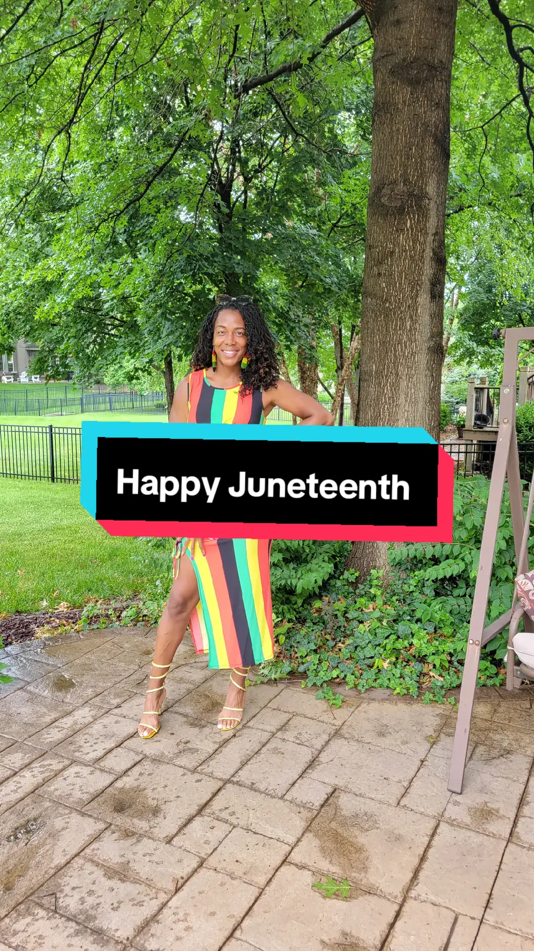 HAPPY JUNETEENTH! 🖤💚❤️ Today, we celebrate Freedom Day and honor the sacrifices of the brave men and women whose shoulders we stand on today. A story of struggle, perseverance, and triumph.  Because of them, I can. ✊🏿 #Juneteenth #happyjuneteenth #FreedomDay #Juneteenth2024 