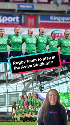 🏟️Will see the Irish women’s rugby team play in the Aviva Stadium soon?! 🏉 We had a look question right here, and also examined what impact the IRFU’s new strategic plan might have! #rugby #womeninsport #avivastadium  