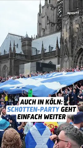 Was soll man da noch sagen... die Schotten machen genau da weiter, wo sie in München aufgehört haben! Einfach genießen 😍 #sport1 #sport1news #SCOSUI #Schottland #Fans #EURO2024