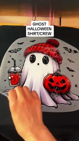 Ghost Halloween Shirt/Crew #fyp #halloween #halloweentok #summerween #spookyseason