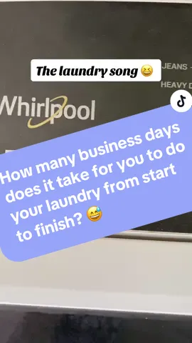 100 Percent #relatable. I know im not the only one out here this summer taking actual business days to finish my laundry this summer 😅 right? 😆 #laundry #momcontent #relatable #MomsofTikTok #fyp #viral 