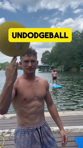 UnDODGEBALL Game😂 #sports #funny #game #dodgeball #throw #comedy  @JakeAjemian30 