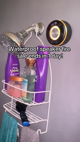 Waterproof speaker fire sale ends today!