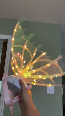 These are so cute! #fairywings #fairy #costumes #fiarytail #dressup #lightupfairywings #tiktokshop #ttsacl #fypシ゚viral 