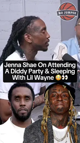 #JennaShae speaks on her relationship with #LilWayne and her experience at #Diddy’s parties. 👀 #nojumper #fyp #foryou #briccbaby #sharp #adam22 #podcastclips 