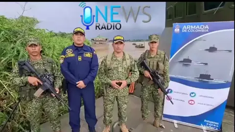 ARMADA DE COLOMBIA INCREMENTA CAPACIDADES EN LA FRONTERA CON VENEZUELA Mediante el reposicionamiento de unidades se busca ejercer soberanía, seguir contrarrestando delitos como la extracción ilícita de yacimientos mineros y reforzar las operaciones conjuntas. Tras meses de detallado planeamiento operacional, una Estación Móvil de Apoyo Fluvial - EMAF de la Armada de Colombia, fue reubicada sobre la estrella fluvial del oriente, lugar donde convergen los ríos Atabapo, Guaviare, Inírida y Orinoco; en aguas del corregimiento de Amanaven – Vichada, frontera con Venezuela. Esto con el fin de ejercer soberanía, ampliar capacidades y proyectar el Poder Fluvial en la Orinoquía colombiana.