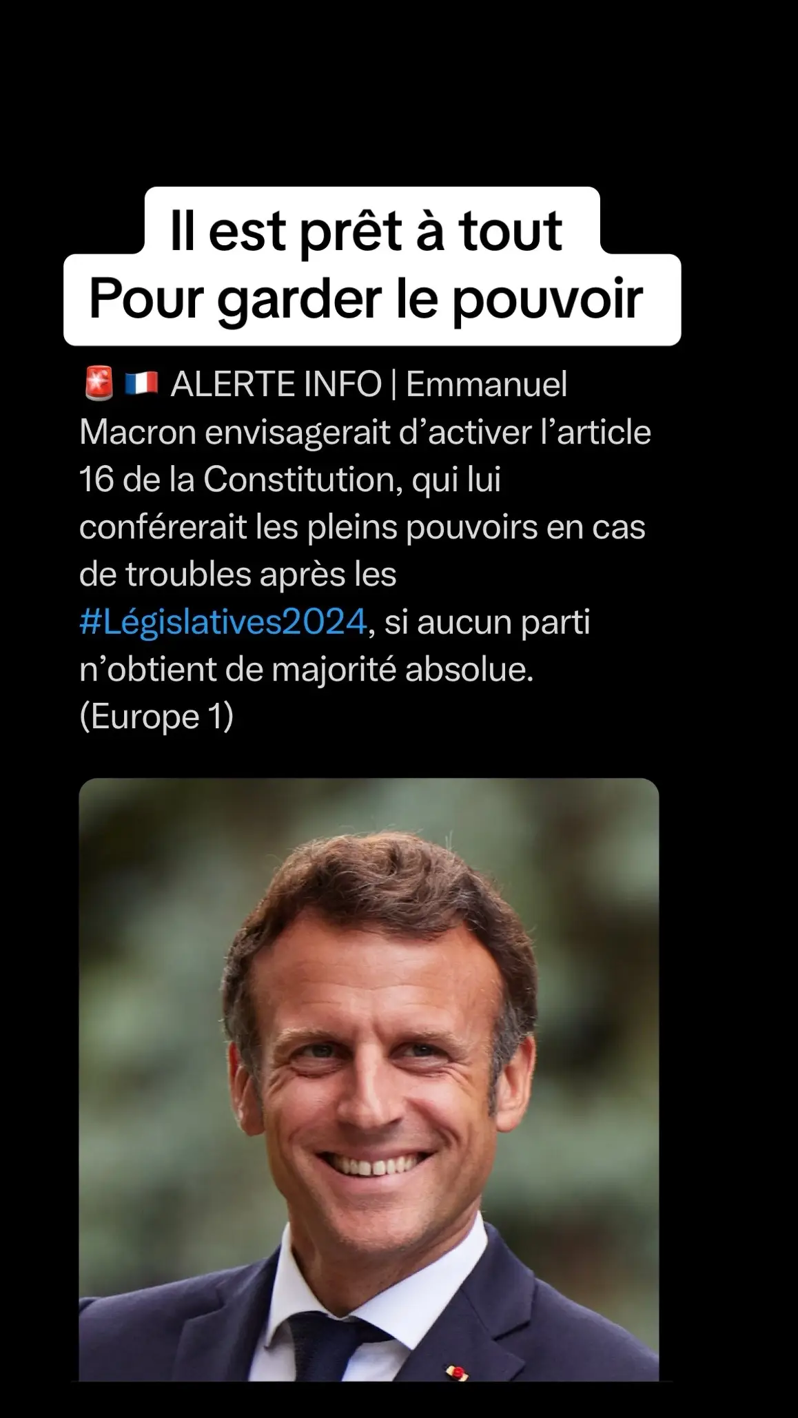 #macron #france #paris #politiquefrancaise #legislative #vote 