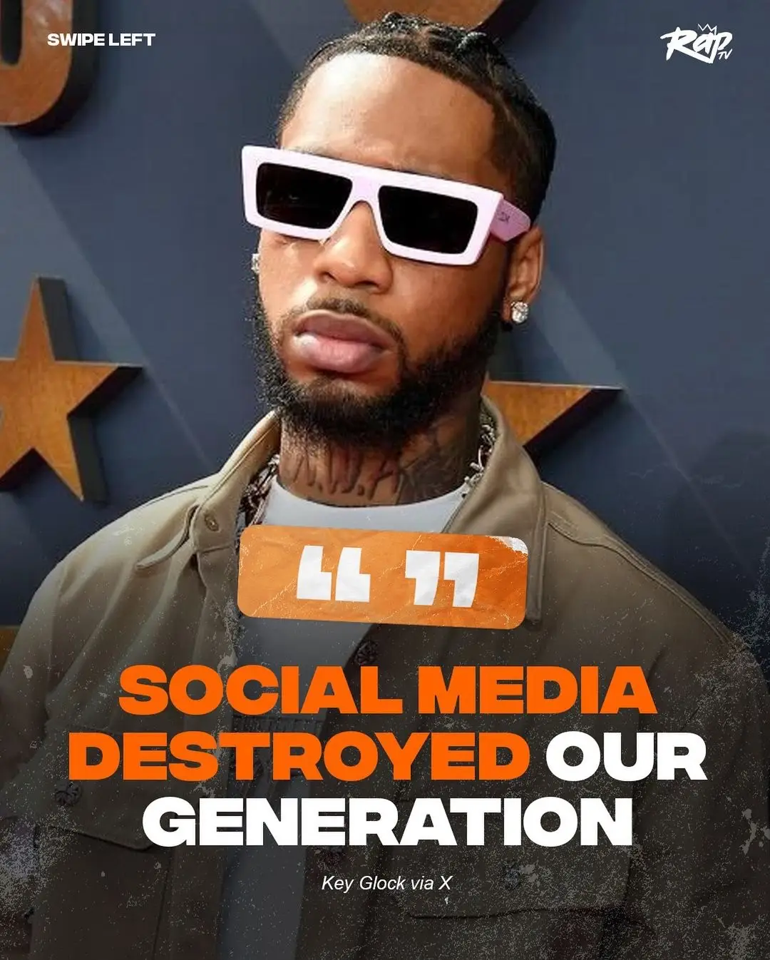 #KeyGlock and #RodWave says that social media has destroyed our generation‼️👀 Thoughts⁉️ #RapTV #keyglockmemphis 