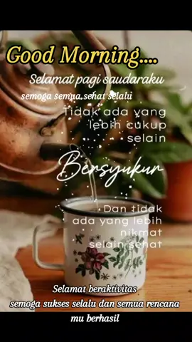 #selamatpagi #selamatbeŕaktivitas