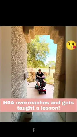 H0A overreaches and gets taught a lesson! #karma #leson #hoa #foryou 