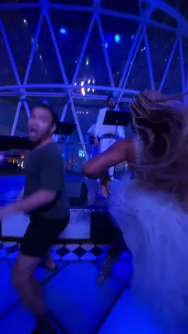 Gonna need the internet to help me find the girl in the white dress! 👰🏽‍♀️ And also all the other camera angles because there was definitely an entire MEZZANINE filming my friend @olmos dancing as well 😂 Big shoutout to the live band on the Royal Caribbean cruise ship we were on for our friend’s bachelorette too - they killed it! 🎺  We love you @Beyoncé ! #beyhive #beyonce #crazyinlove #royalcaribbean #maincharacterenergy  