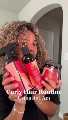 Obsessed with these 😍😍#fypツ #curlyhair #curlyhairroutine #asiam @as i am 