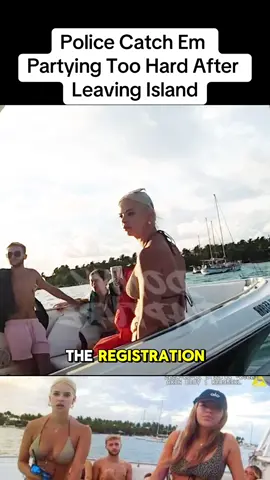 Police Catch Em Partying Too Hard After Leaving Island