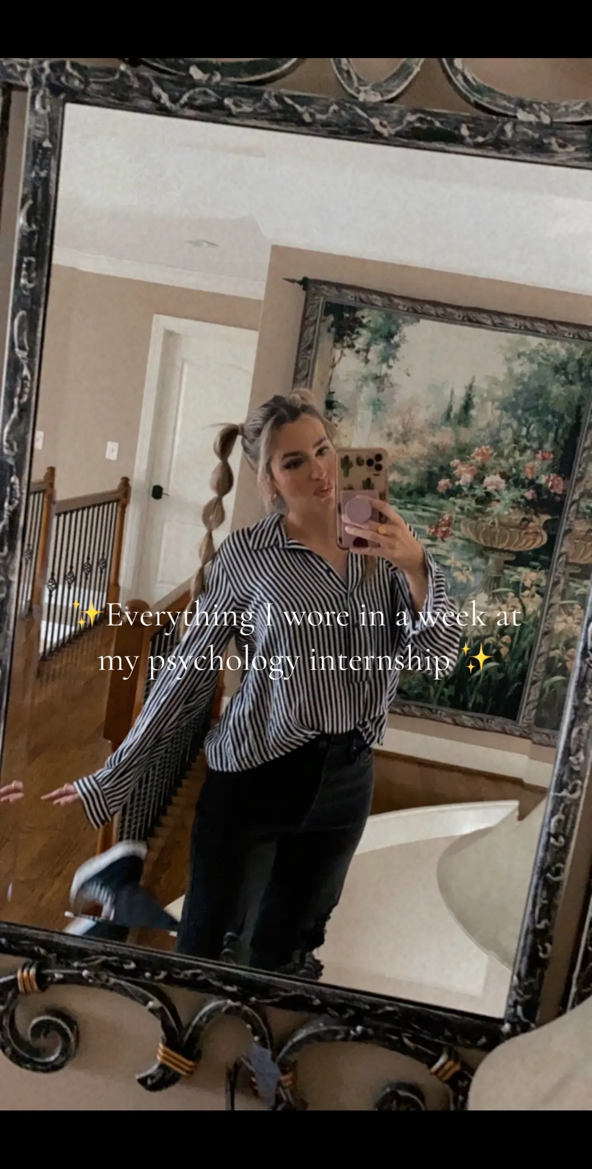 Everything I wore in a week at my psychology internship ✨ let’s just say i love dopamine dressing 🤍