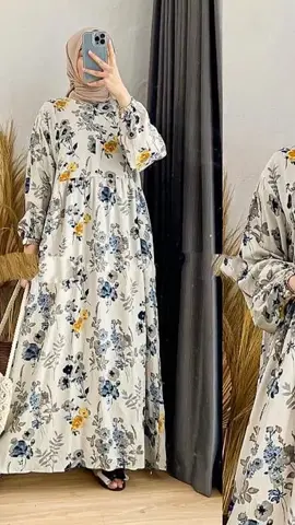 BY CS-Kalana Midi Dress LD 110 Dress Busui friendly mat rayon MOTIF BUNGA Kain Kantong Turun harga menjadi Rp62.999 - 72.999! #mididress #mididressrayon #dressrayon #mididresswanita 