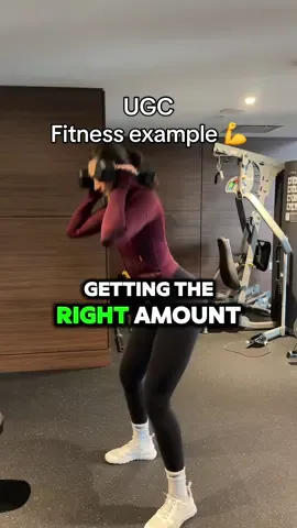 Fitness examples💪 #ugc #ugccreator #ugccontentcreator #contentcreator #storytelling #Fitness #GymTok 