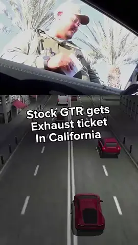the stock GTR received an exhaust ticket in California #motorcycle #cops #police #fyp #copsoftiktok #foryou #shorts