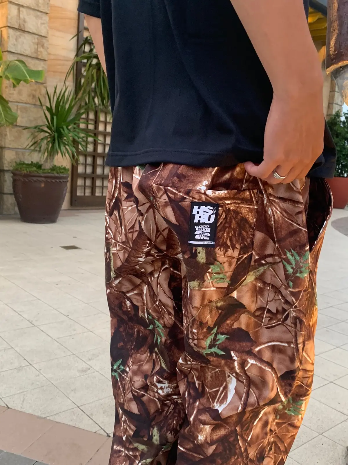 BOX TEE FT. REAL TREE🍂 #Hassurupants #clothing #fy 