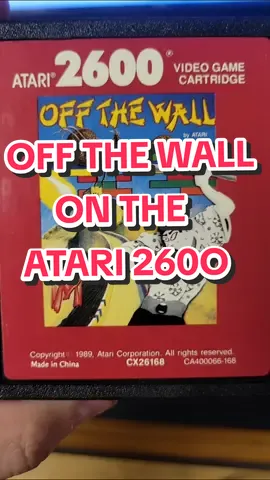 Off The Wall Atari 2600 #offthewall #breakout #samuri #axlon #atari2600 #activision #80s #game #atari800 #atari400 #atari #atari5200 #atari7800 #fyp #atarigames #games #bonus #foryoupage #superbreakout #thevideogamecollector #williams #videogames #retro #retrogaming #retrogamer #gaming #retrogames #console #cartridge #game #intellivision #sega #nintendo #c64 #commodore #ti994 #xbox #psone #ps #tg16 #coleco #cosplay #GamerGirl #GamingTips #switch #ps5 #vcs #atarivcs #colecovision #atarisports #vintagegames #gamingtricks #gameingskills #insperation #roblox #dragon #childhoodmemories #classicgaming #gametok #trends #oldgames #foryoupageofficiall #fypシ #fy #foryourepage #arcade #fypシ゚viral 