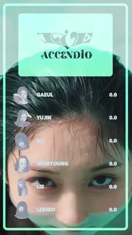 #IVE || accendio line distribution || #ACCENDIO #ahnyujin #jangwonyoung #gaeul #rei #leeseo #liz #kpop #linedistribution #fyp #fypツ #foryoupage #foryou #xyz #abc @nwjns_0m4r 