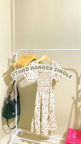 Rekomendasi Stand Hanger Single kuat menahan beban 20 kg #standhanger #standhangersingle #standhangeemultifungsi #standhangerviral 