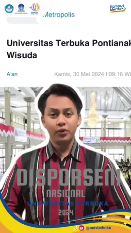 TIKTOK EDUKASI DISPORSENI NASIONAL UNIVERSITAS TERBUKA 2024✨ Rifki Baedowi dari @UT SERANG  Buat kamu yang bertanya-tanya tentang @UT simak video nya sampe akhir yah✨ #universitasterbuka #videoedukasi #disporseniut2024 #ut #mahasiswaut  