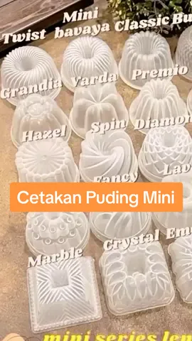 (20 MOTIF) Cetakan Pudding Mini Viral Jelly Bolu Kukus Loyang Plastik Premium Tebal Kitchenware di bawah Rp39.200! #cetakanpuding#cetakanbolumini#cetakankuemini#fyp 