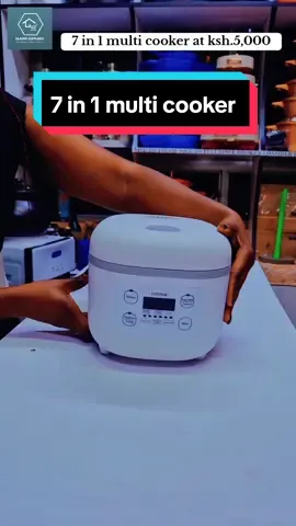 *7 in 1 multi cooker at ksh.5,000* ▫️2 years warranty ▫️White rice,  traditional porridge , stewed meat ,  beans and every other meal ▫️2.2 litres capacity  ▫️700 watts ▫️24 hours delay time setting #glahpesuppliers #7in1multicooker #multicooker #hanmacmulticooker #kitchenware #kitchenutensils #254 #kenya 