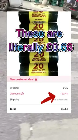 #refusesacks #binbag #tiktok #deal #discount #sale #shopping #today #recommendations 