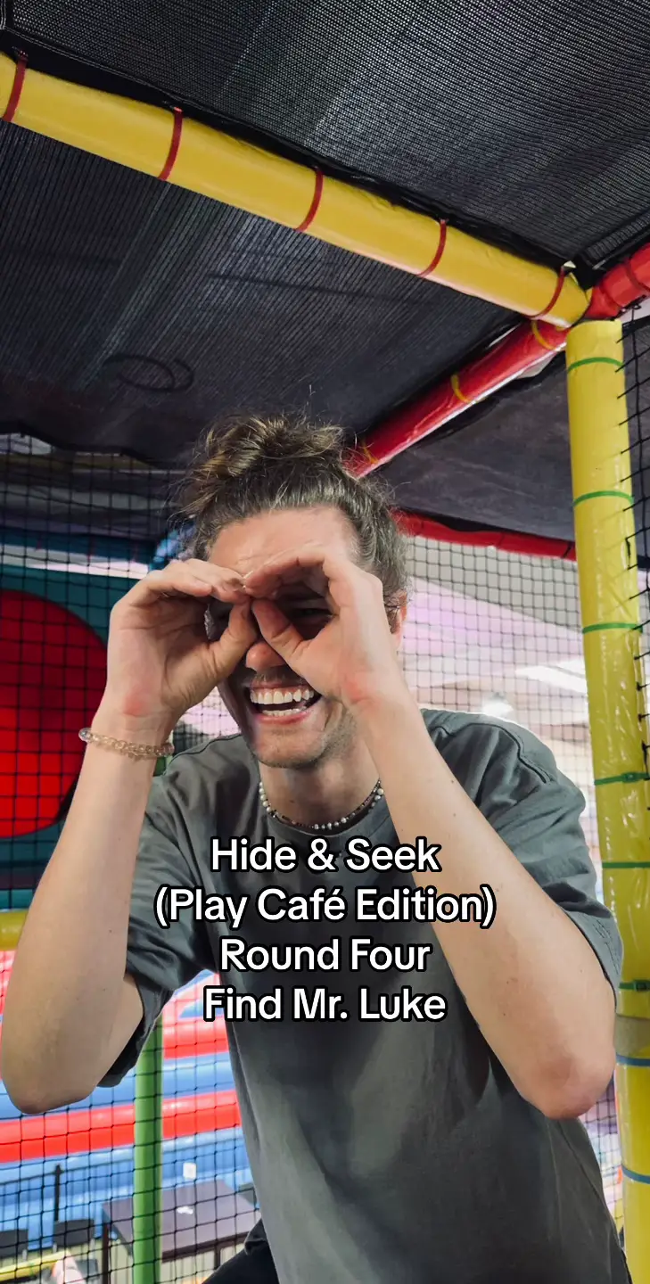 “Play Cafes are boring!” Said no one ever... #hideandseek 