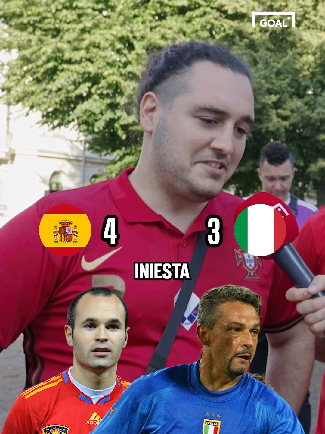 Spain v Italy, legends edition: Who has the best football icons? 😍   #football #EURO2024 #futbol #calcio #Soccer