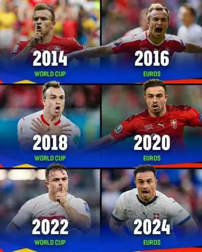 Xherdan Shaqiri x International Tournaments. Inevitable. #Soccer #football #shaqiri #EURO2024 