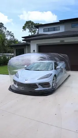 Title: Ultimate Protection with Inflatable Car Shield 🚗✨ Keep your car in showroom condition with the Inflatable Car Shield! This sleek black, inflatable car cover provides the ultimate indoor protection, enveloping your vehicle in a durable bubble. Perfect for safeguarding against dust, dings, and scratches, this car capsule is a must-have for any car enthusiast. 🌟🛡️ #InflatableCarShield #CarProtection #CarBubble #IndoorCarCover #CarStorage #VehicleCare #ProtectYourRide #CarCapsule #PristineCar #GarageEssentials