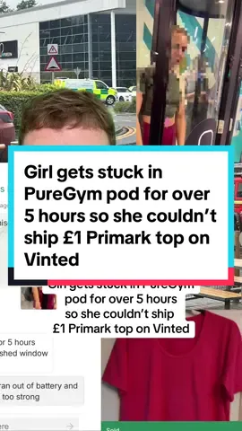 imagine being stuck for over 5 hours 😳 #vinted #puregym #stuck 