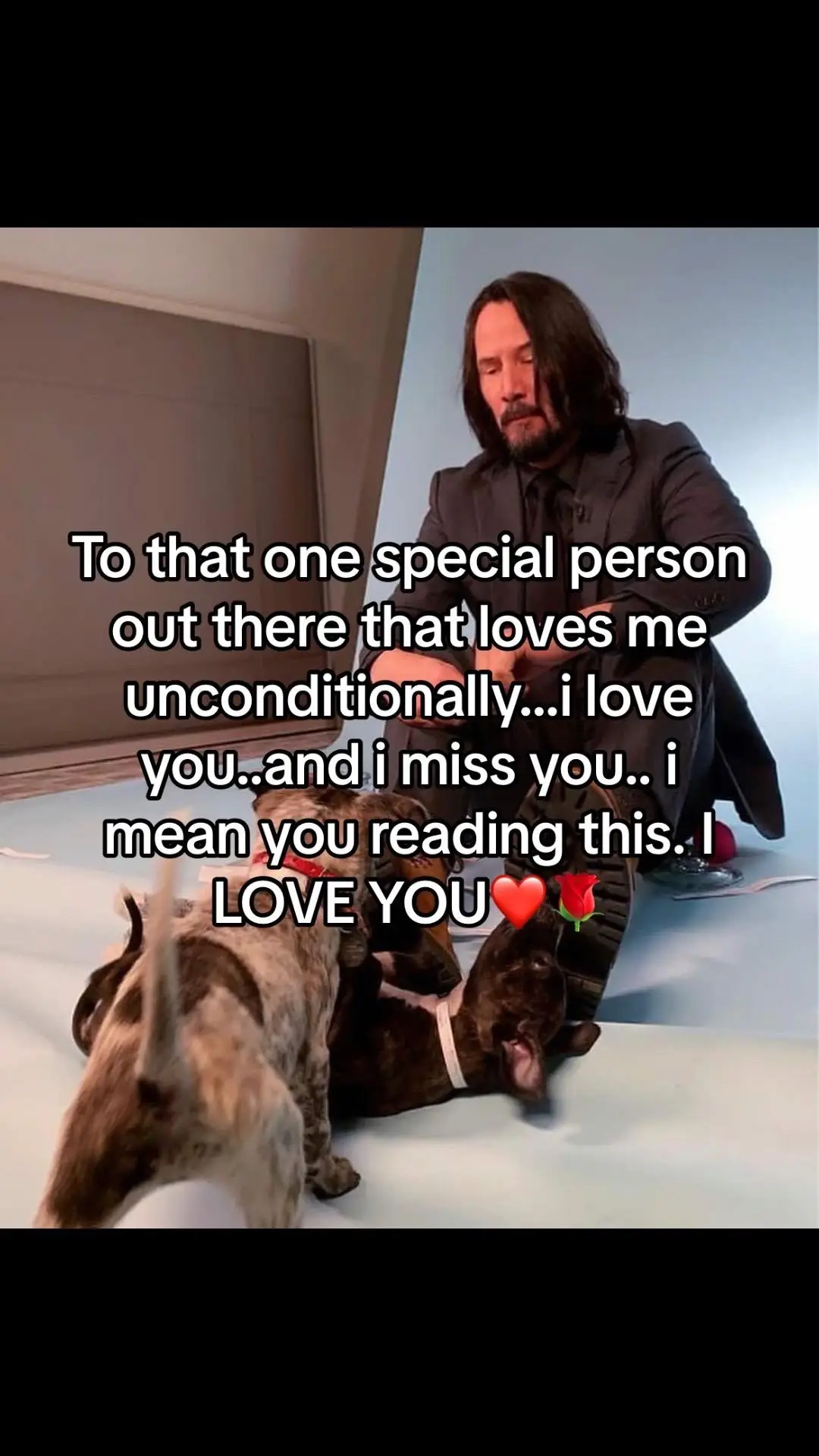 1 just want you to know that I will do anything just to be with you and spend the rest of my life with you #keanu #keanureeves