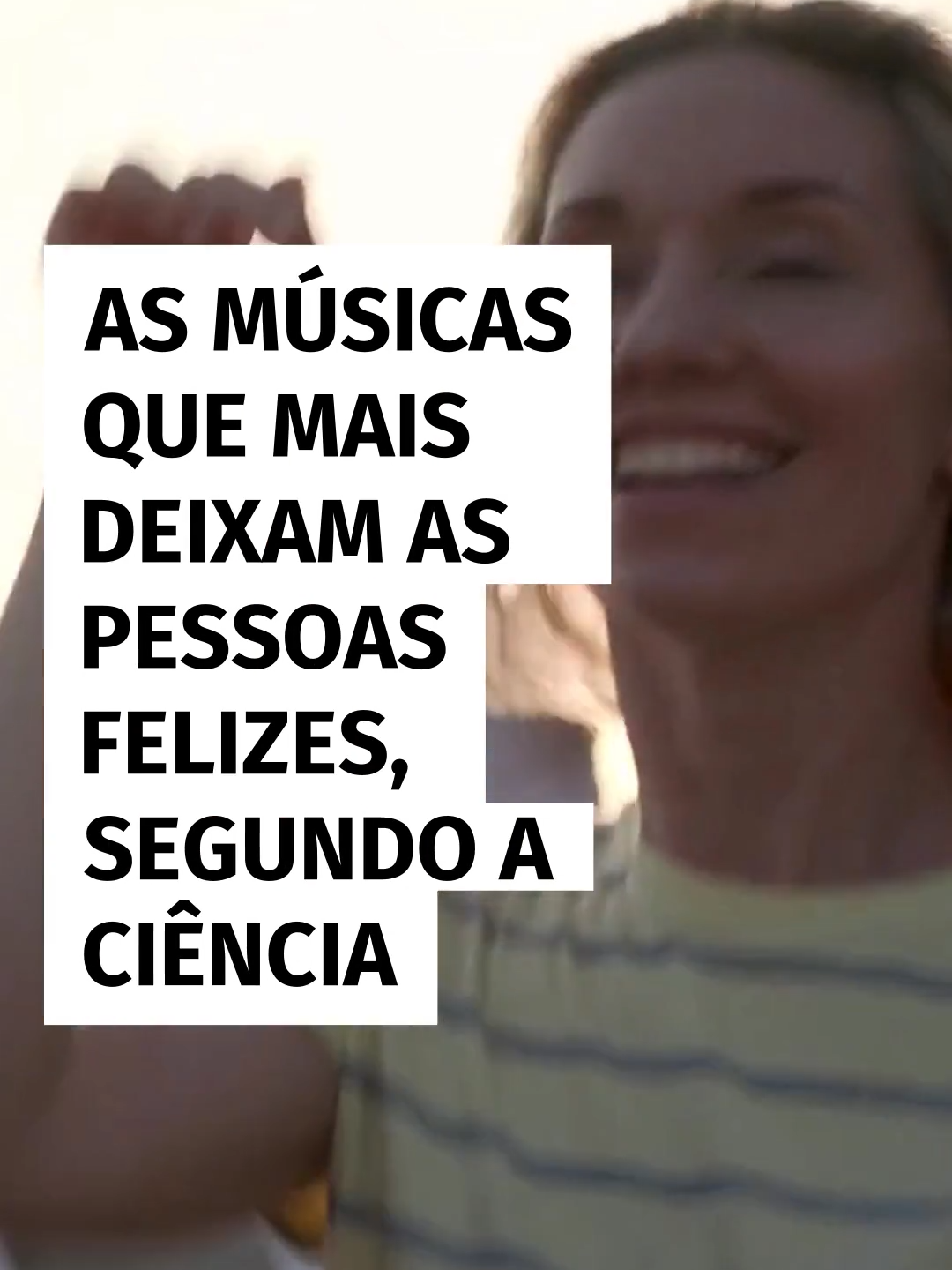 Quer saber quais músicas fazem as pessoas mais felizes? A ciência revela que a batida certa pode elevar nosso humor! 🎶 😁 É o que afirma o neurocientista, escritor e psicólogo holandês Jacob Jolij. Para ele, existe um padrão que confere à canção o poder de alegrar. De acordo Jolij, as pessoas ficam mais felizes quando ouvem músicas com 150 batidas por minuto. Os acordes também fariam a diferença: para uma música alegre deve haver mais de três acordes diferentes. Utilizando esta fórmula, o neurocientista compilou uma lista de 10 canções que, segundo ele, são capazes de trazer bem-estar para as pessoas. Confira a lista no vídeo! #felicidade  #musicafeliz  #bemestar  #cienciaemusica