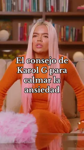 La inesperada terapia que más ayuda a @Karol G cuando tiene ansiedad 🧡 #karolg 