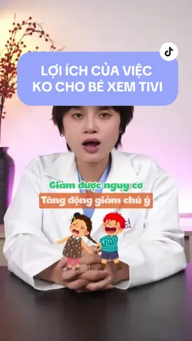 Ba mẹ thử ko cho bé xem tivi trong 1tháng, khoảng thời gian đó hãy cùng con chơi đùa học thêm các kỹ năng khác thử xem! Kết quả sẽ bất ngờ lắm #bacsitrangnhikhoa #nhathuocmedici #medicihealth #dangthaiminhtrang #nuoicondungcach #embe #hoichungtic 